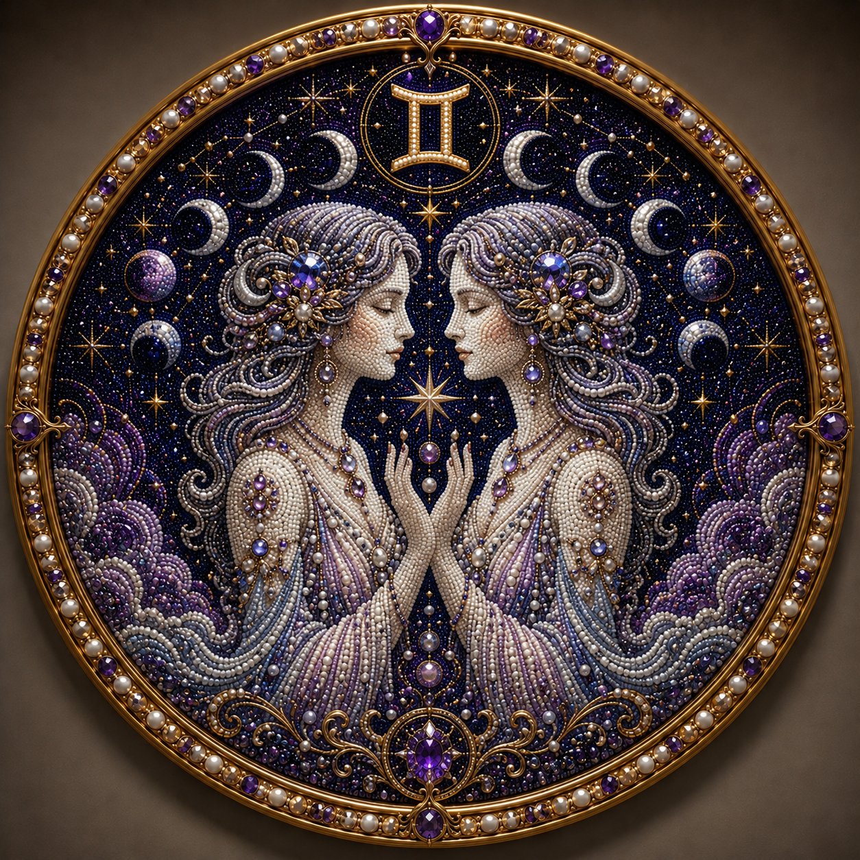 🌙✨Gepersonaliseerde 12-delige parelkunstset met sterrenbeelden – Ontspan en ga creatief aan de slag! 🌌