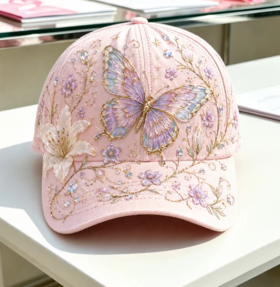 🌸🌿 Garden Morning-baseballpet: zacht zonnetje & dagelijkse gezelligheid! ☀️🌱🧢