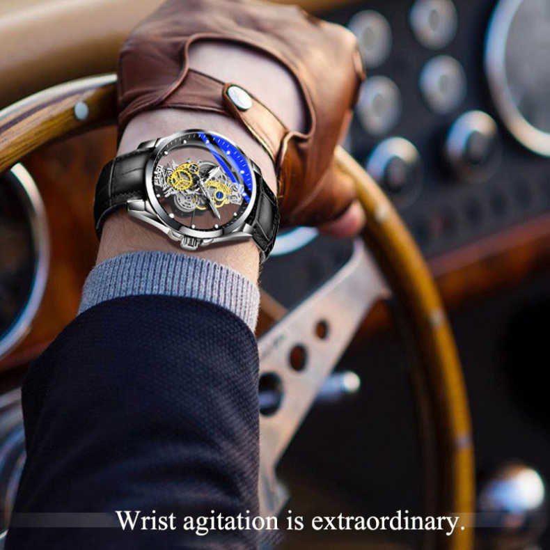⏳ Tijdelijk Aanbod ⏰ Dubbelzijdig Skeleton Horloge — Tourbillon-stijl Design
