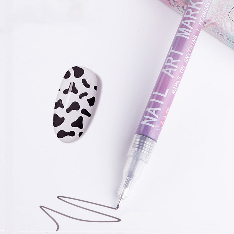 🎁Aanbieding: 50% korting⏳Set met nagelkunstpennen in 12 kleuren
