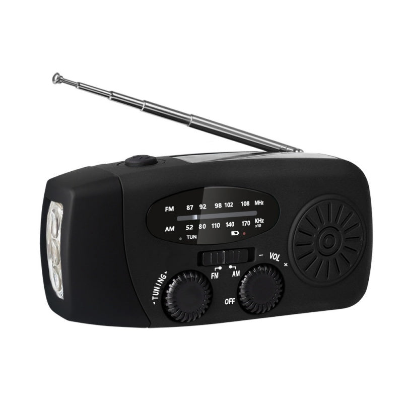 📻 Multifunctionele Draagbare Noodradio met Zonne-energie 🌞