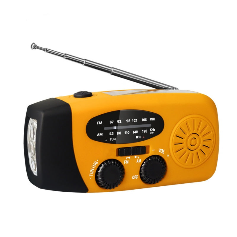 📻 Multifunctionele Draagbare Noodradio met Zonne-energie 🌞