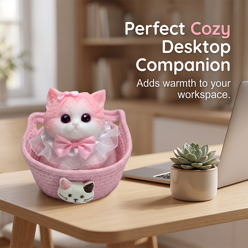 🐱 Squishy Kat Knuffel – Zachte Langzaam-Terugverende Stressverlichter 🧸