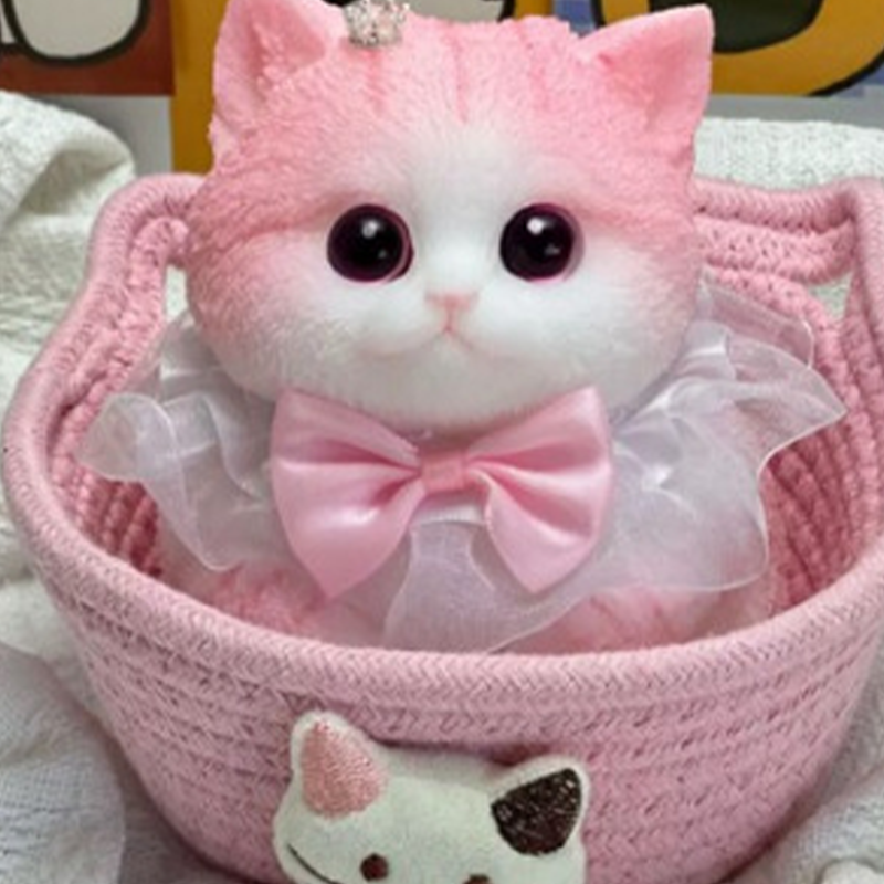 🐱 Squishy Kat Knuffel – Zachte Langzaam-Terugverende Stressverlichter 🧸