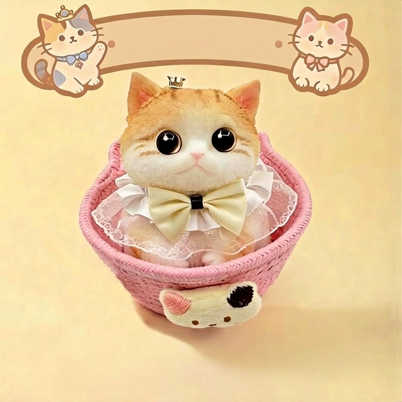 🐱 Squishy Kat Knuffel – Zachte Langzaam-Terugverende Stressverlichter 🧸