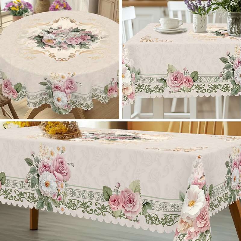 📢📢 50% korting! ⏰ Waterdicht bloementafelkleed — perfect voor diners & feestjes